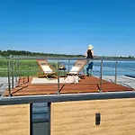 Houseboat In Azy By Jamno And Sea