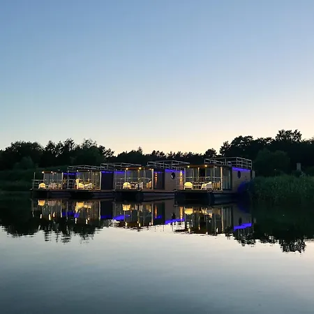 Houseboat In Azy By Jamno And Sea Botel Łazy