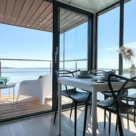 Houseboat In Azy By Jamno And Sea Botel